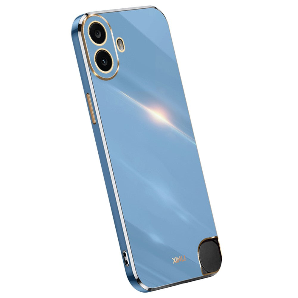 XINLI For Nothing CMF Phone 1 Case TPU Phone Cover with Electroplating Frame