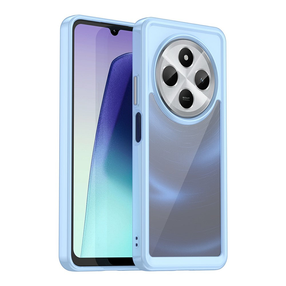 For Xiaomi Poco C75 4G / Redmi 14R 5G / 14C 4G Case TPU +Acrylic Protective Clear Phone Cover