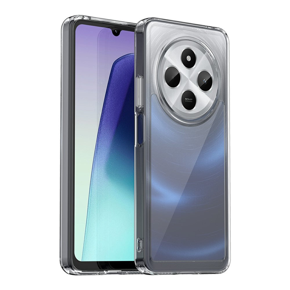 For Xiaomi Poco C75 4G / Redmi 14R 5G / 14C 4G Case TPU +Acrylic Protective Clear Phone Cover