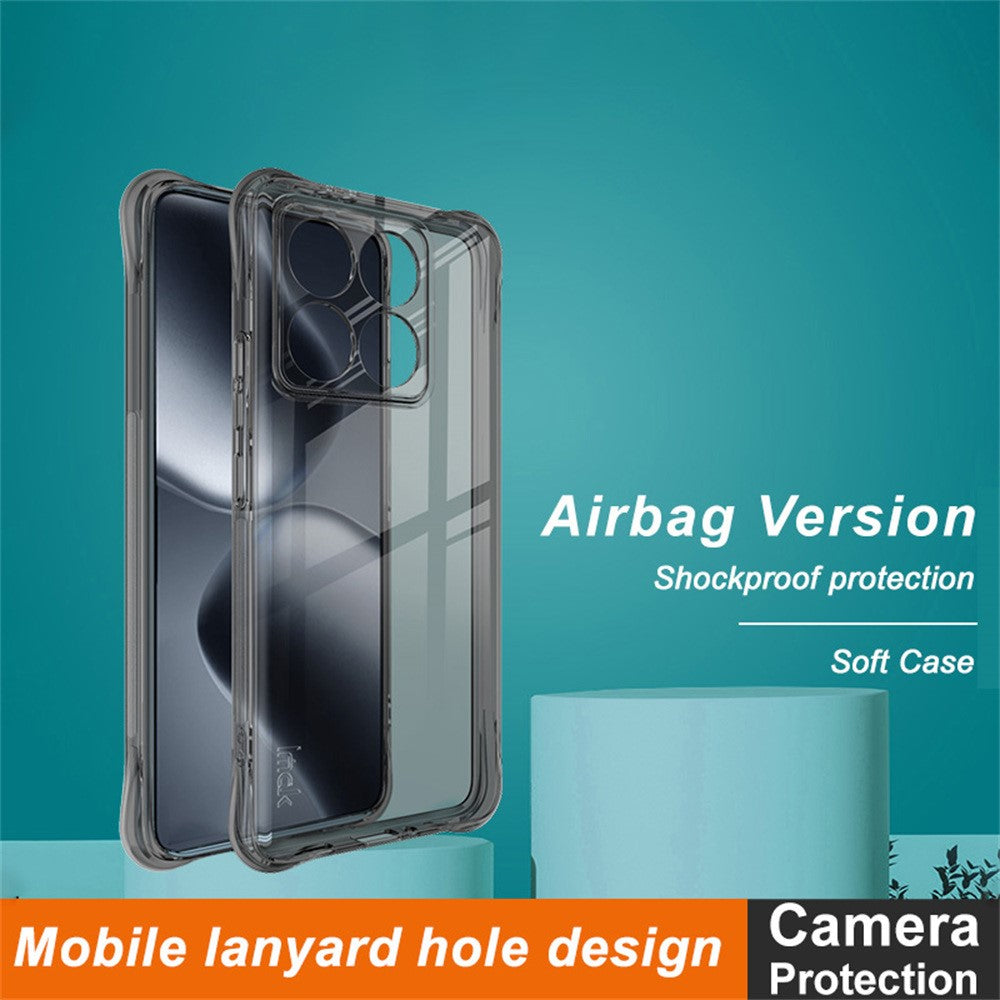 IMAK For Xiaomi 14T Pro Case TPU Phone Cover Airbag Shockproof Protection