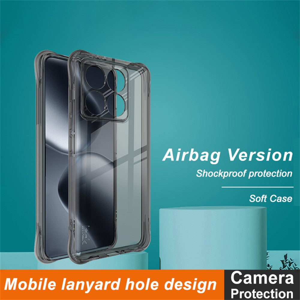 IMAK For Xiaomi 14T Case TPU Phone Cover Airbag Shockproof Protection