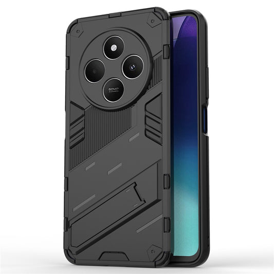 For Xiaomi Poco C75 4G / Redmi 14R 5G / 14C 4G Case PC+TPU Shockproof Phone Cover with Kickstand