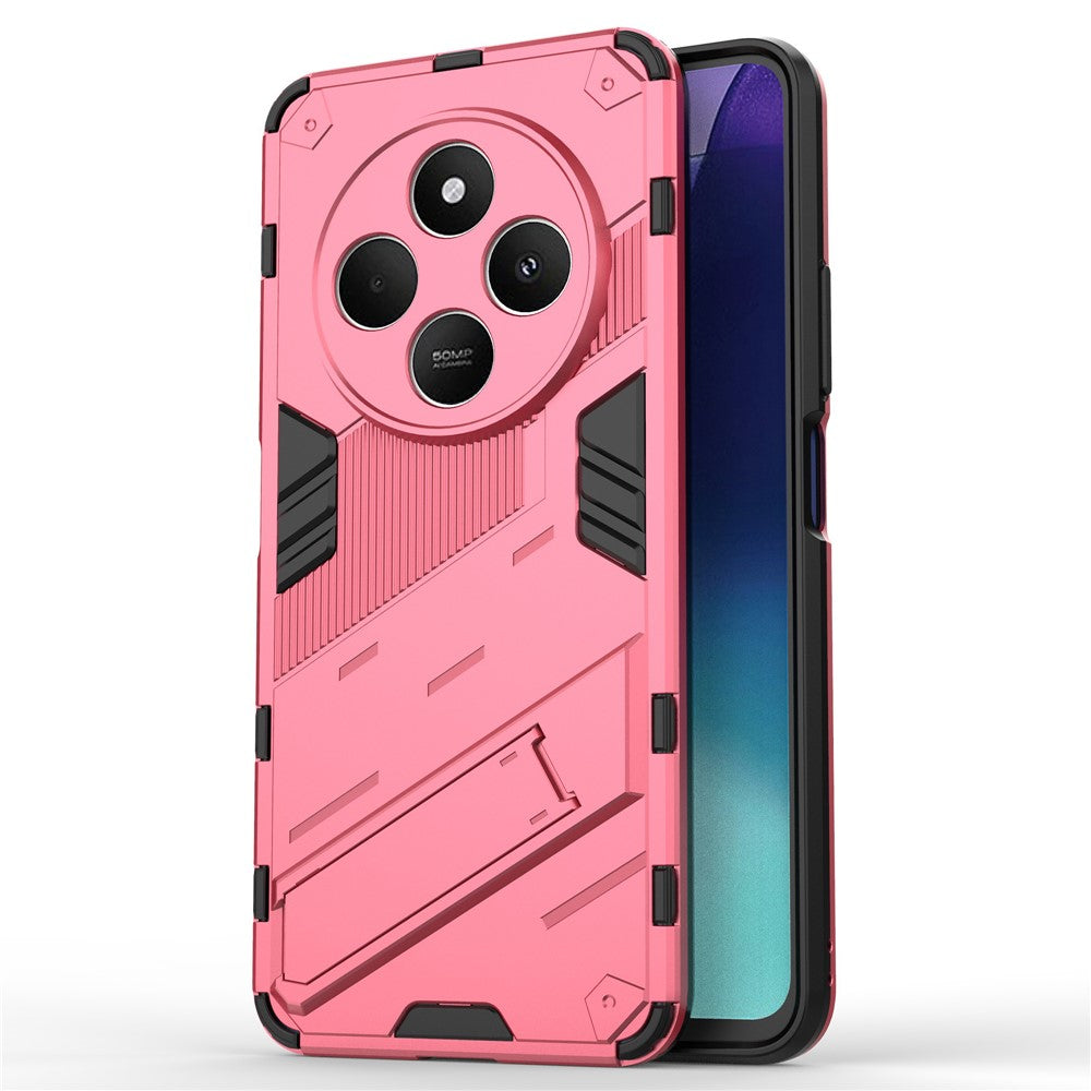 For Xiaomi Poco C75 4G / Redmi 14R 5G / 14C 4G Case PC+TPU Shockproof Phone Cover with Kickstand