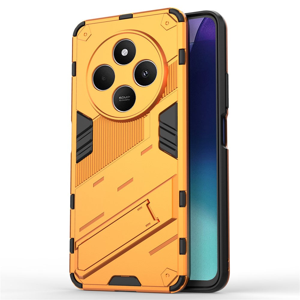 For Xiaomi Poco C75 4G / Redmi 14R 5G / 14C 4G Case PC+TPU Shockproof Phone Cover with Kickstand