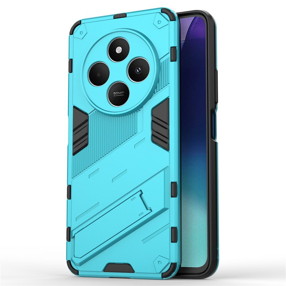 For Xiaomi Poco C75 4G / Redmi 14R 5G / 14C 4G Case PC+TPU Shockproof Phone Cover with Kickstand