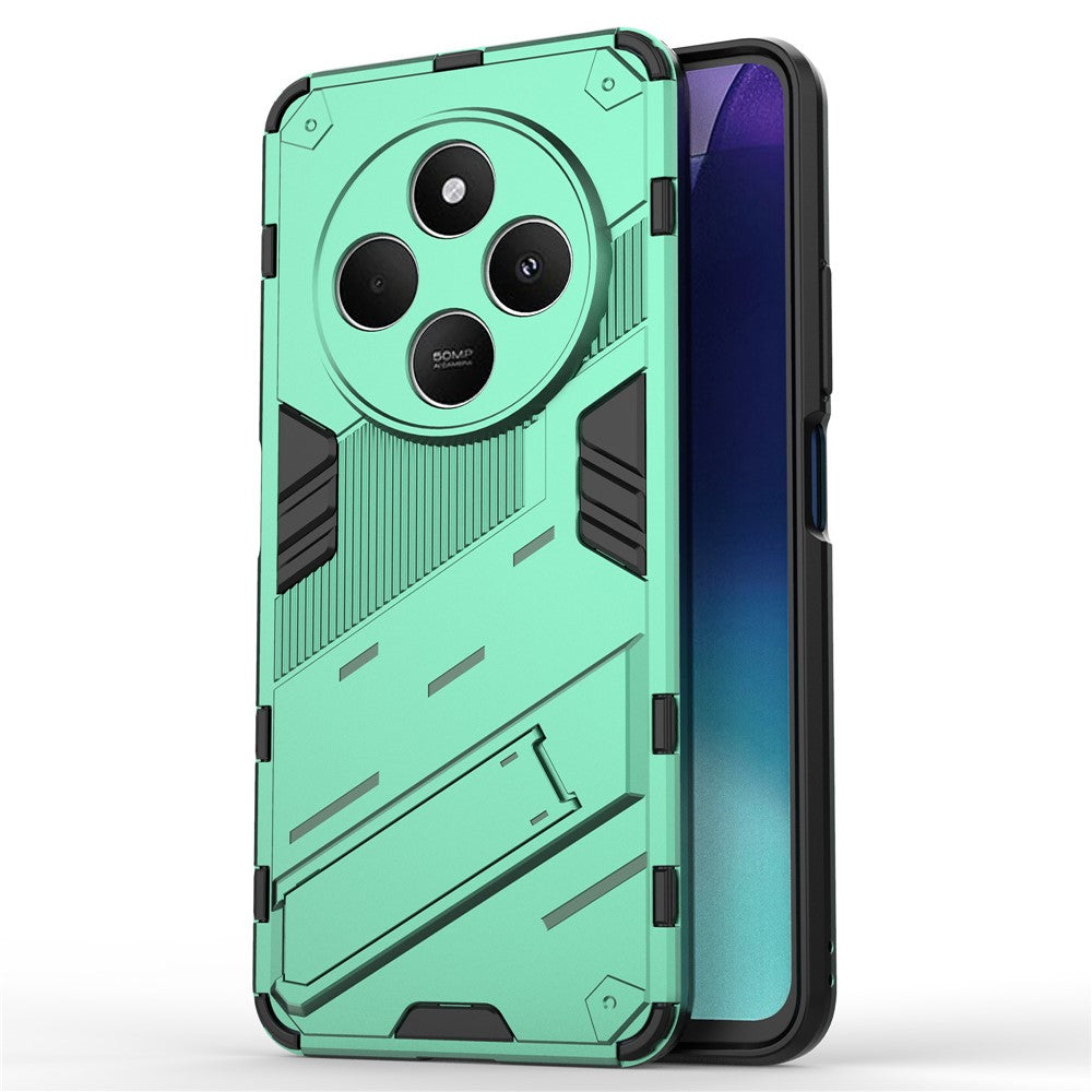 For Xiaomi Poco C75 4G / Redmi 14R 5G / 14C 4G Case PC+TPU Shockproof Phone Cover with Kickstand