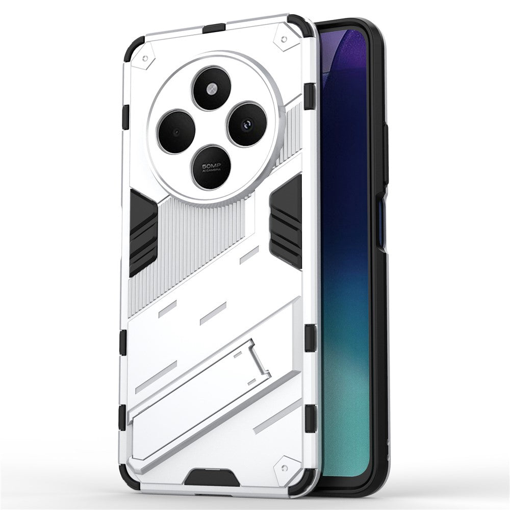 For Xiaomi Poco C75 4G / Redmi 14R 5G / 14C 4G Case PC+TPU Shockproof Phone Cover with Kickstand
