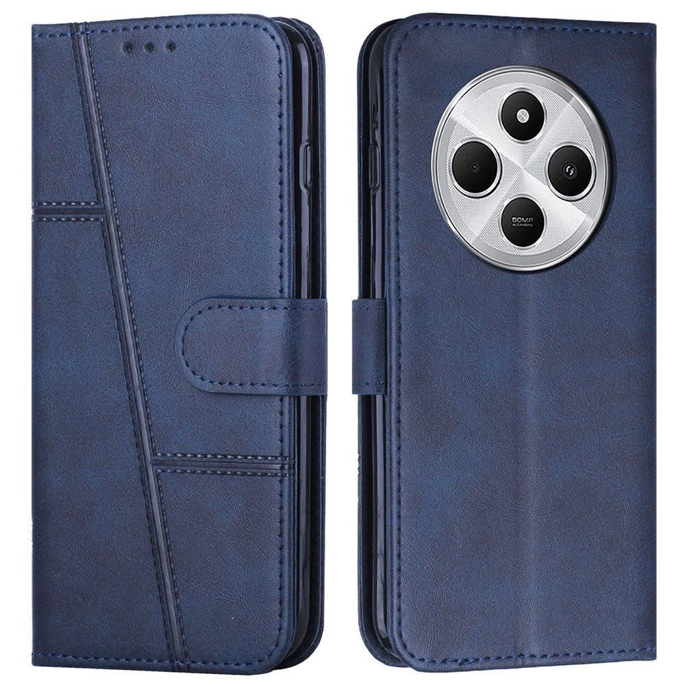 For Xiaomi Poco C75 4G / Redmi 14R 5G / 14C 4G Case Stand Flip Protective Leather Phone Cover