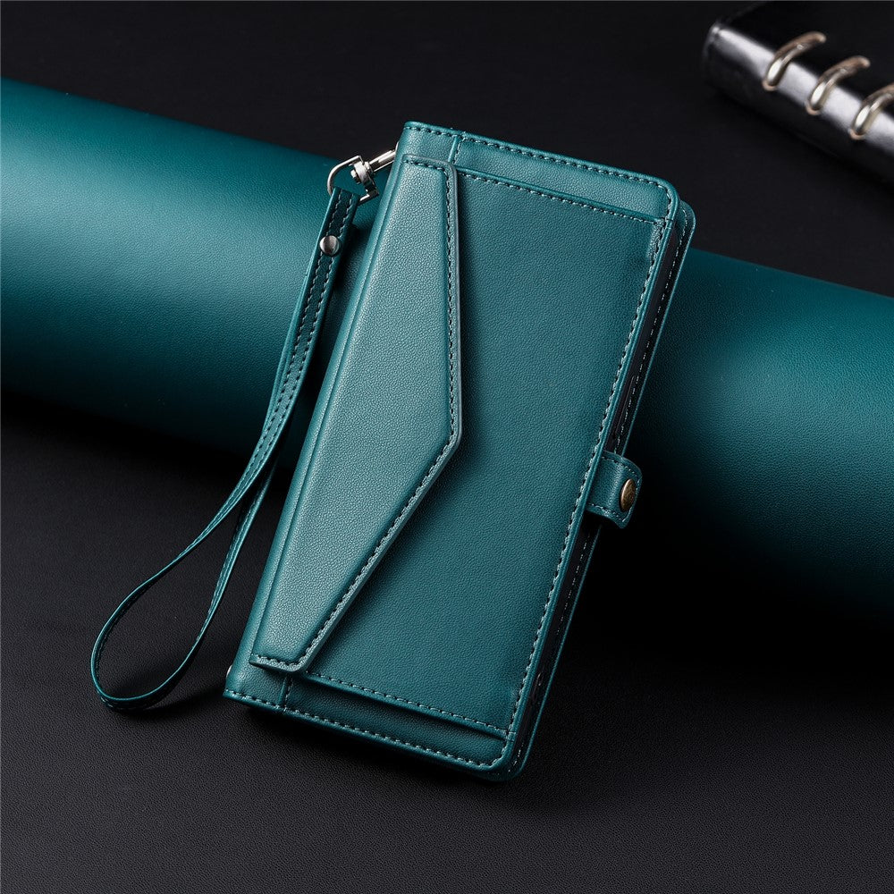 For Xiaomi 14T Pro Leather Case Wallet Stand Phone Cover with Straps