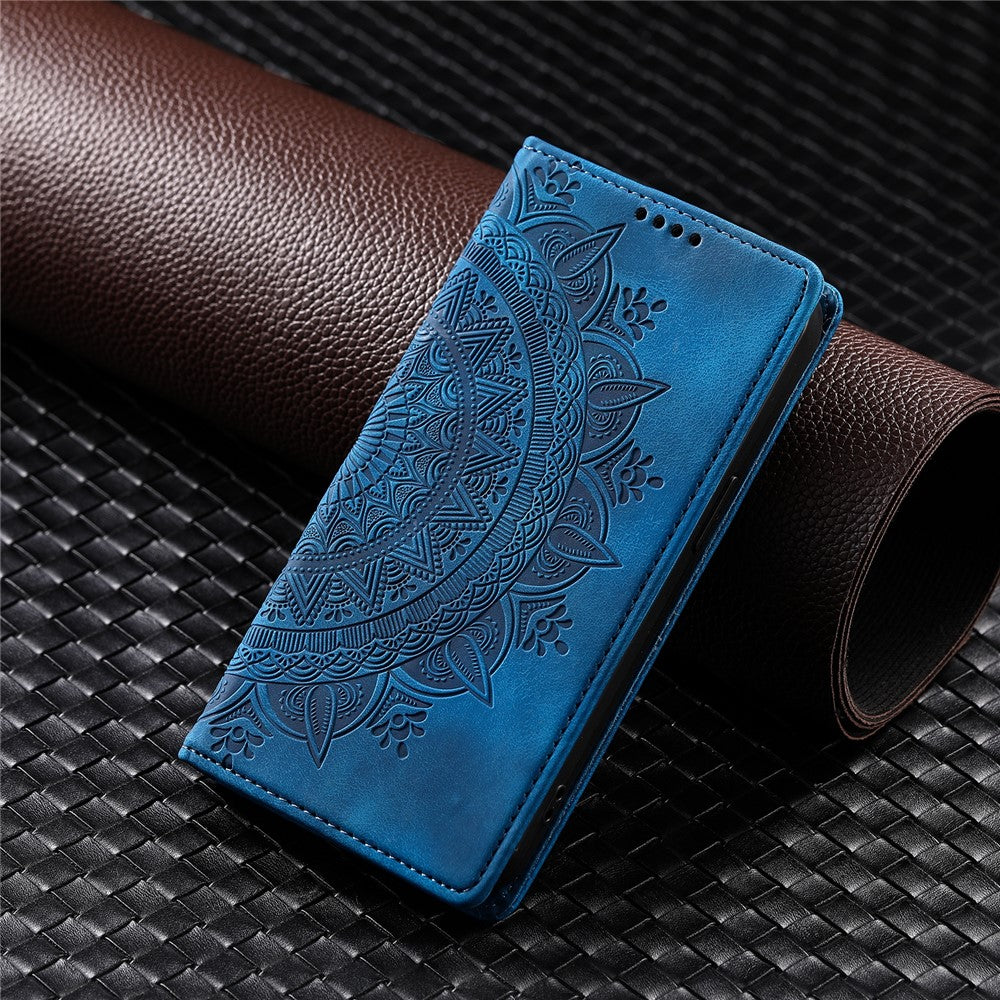 Galaxy S25 Plus Wallet-Hülle – Mit Magnetverschluss & Muster aufgedruckt