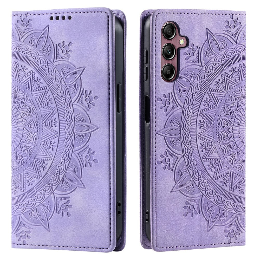 Galaxy S25 Plus Wallet-Hülle – Mit Magnetverschluss & Muster aufgedruckt