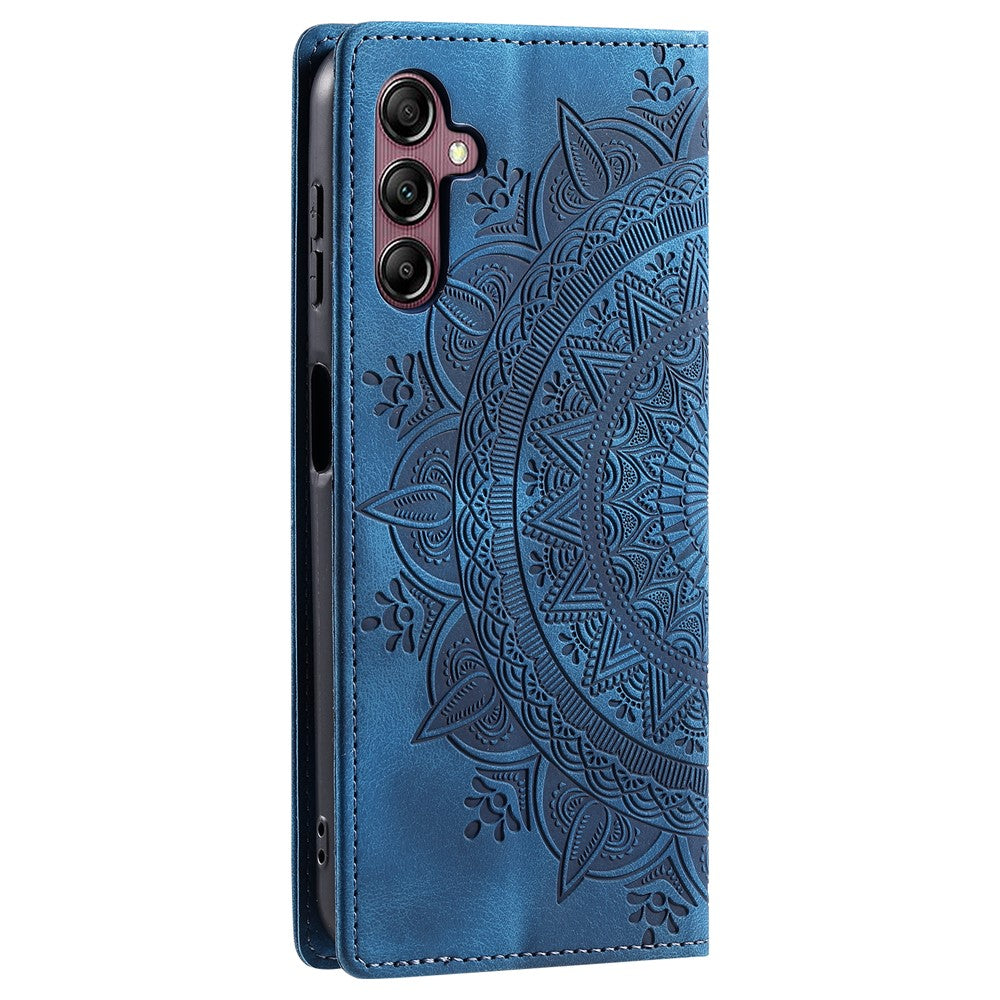 Galaxy S25 Wallet-Hülle – Mit Magnetverschluss & Muster aufgedruckt