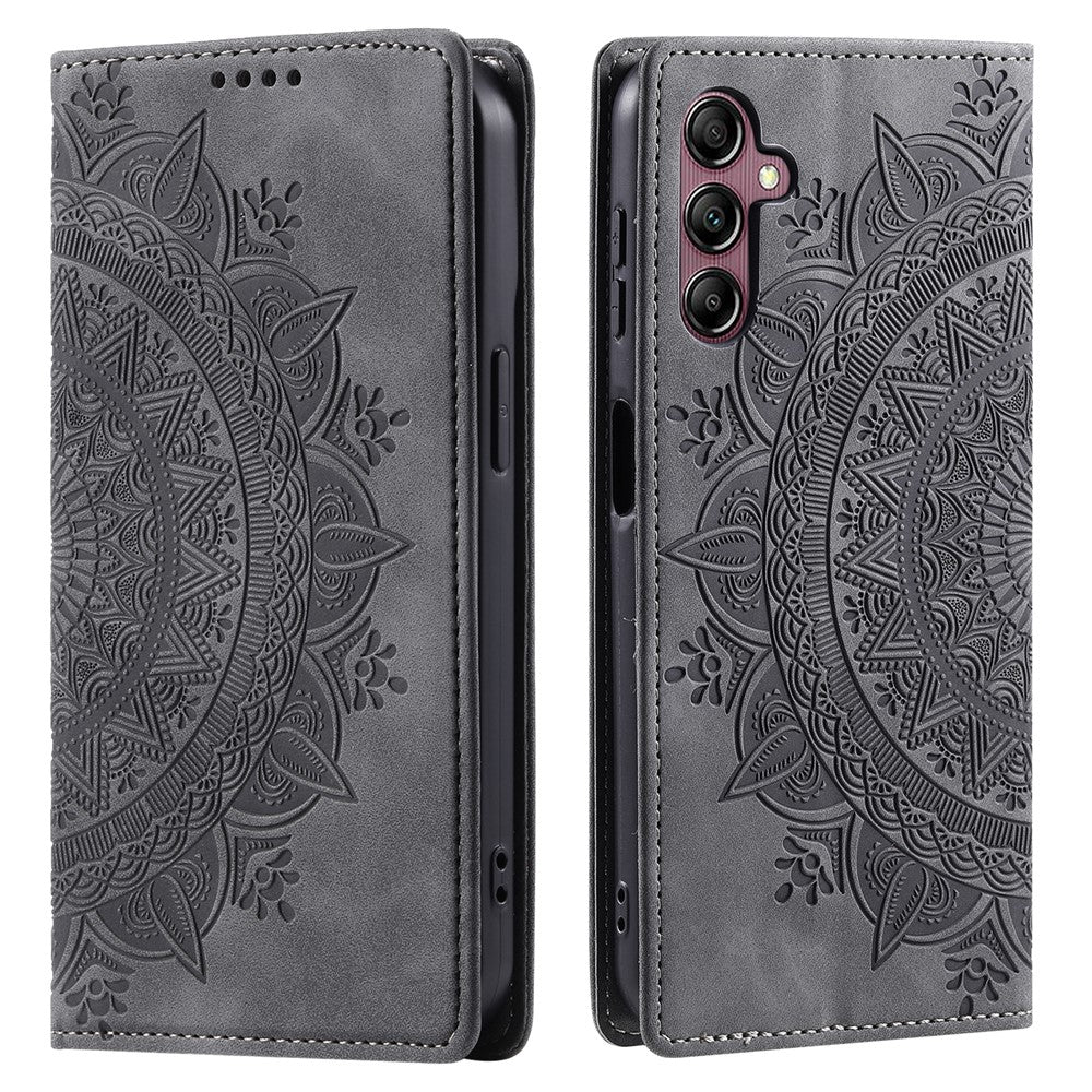 Galaxy S25 Wallet-Hülle – Mit Magnetverschluss & Muster aufgedruckt