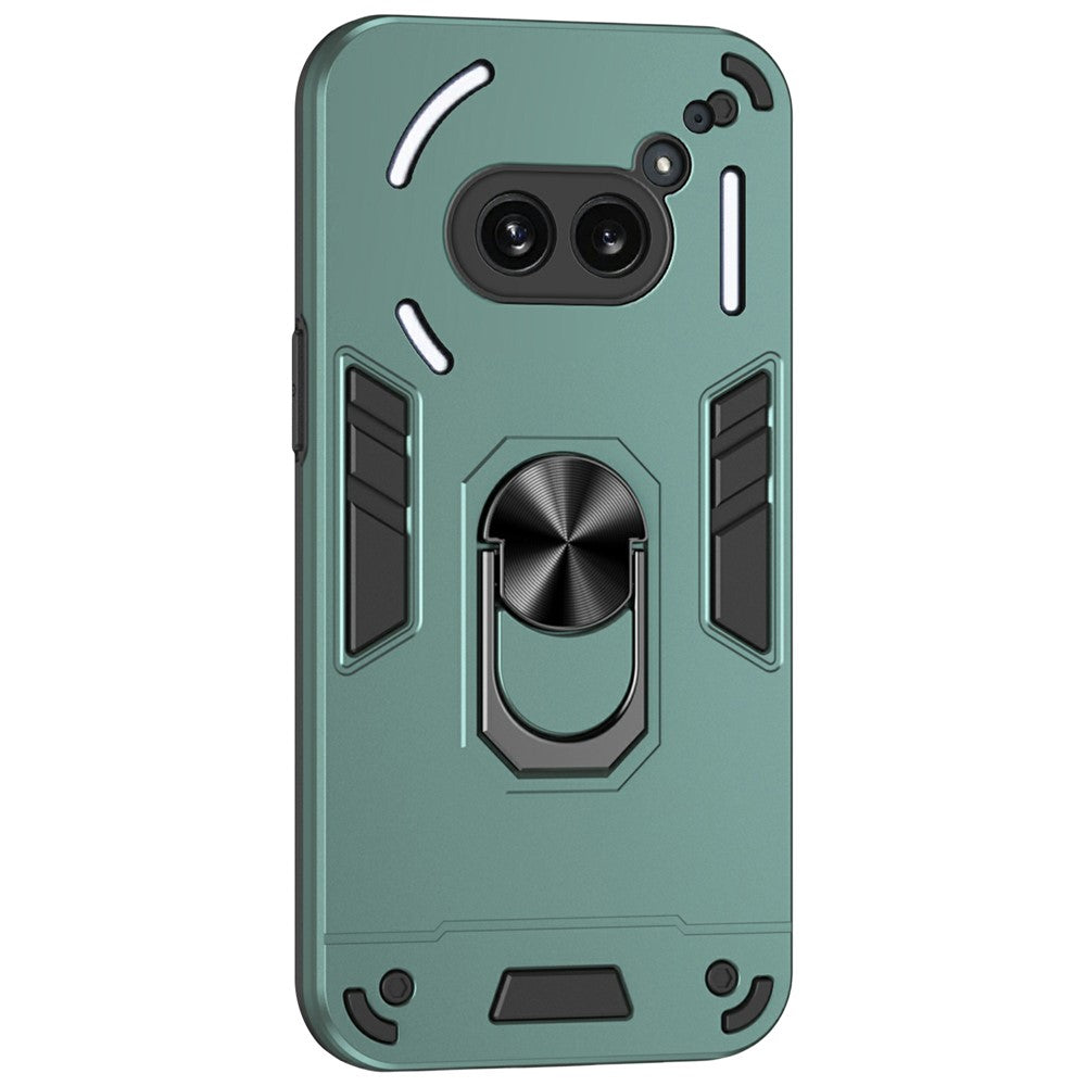 Nothing Phone (2a) Handyhülle – Aus PC + TPU, mit Fallschutz & Ringständer