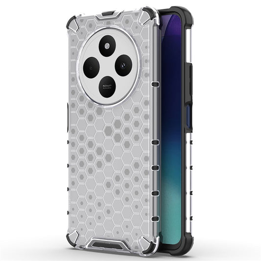 For Xiaomi Poco C75 4G / Redmi 14R 5G / 14C 4G Case PC+TPU Phone Cover Honeycomb Shape