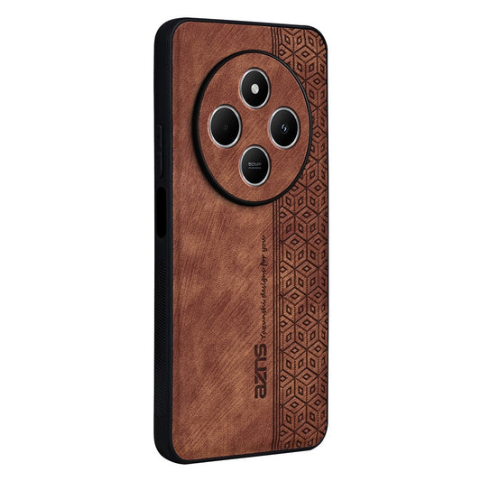 AZNS For Xiaomi Poco C75 4G / Redmi 14R 5G / 14C 4G Case Protective PU Leather Covered TPU Phone Shell