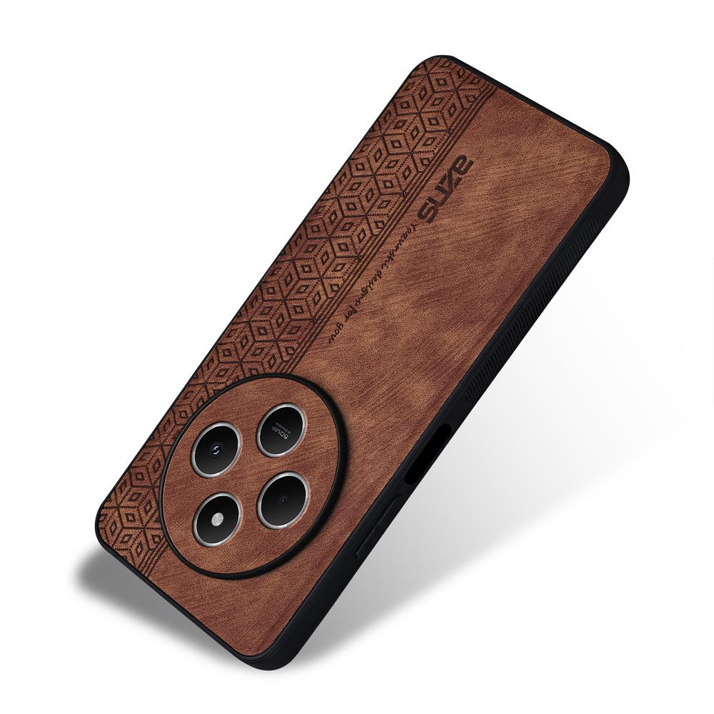 AZNS For Xiaomi Poco C75 4G / Redmi 14R 5G / 14C 4G Case Protective PU Leather Covered TPU Phone Shell