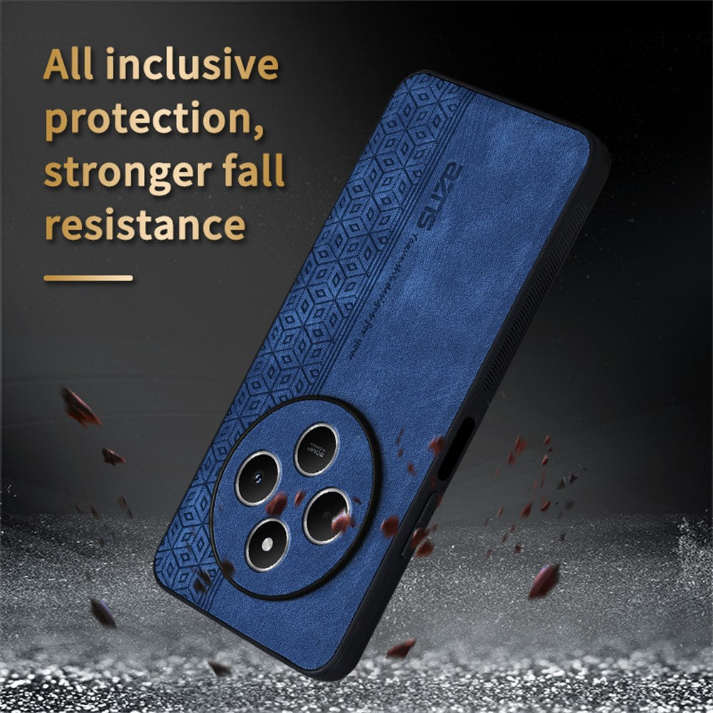 AZNS For Xiaomi Poco C75 4G / Redmi 14R 5G / 14C 4G Case Protective PU Leather Covered TPU Phone Shell