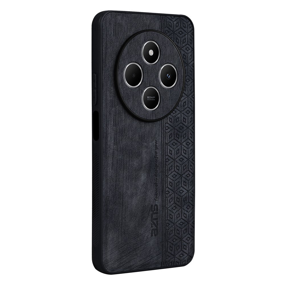AZNS For Xiaomi Poco C75 4G / Redmi 14R 5G / 14C 4G Case Protective PU Leather Covered TPU Phone Shell