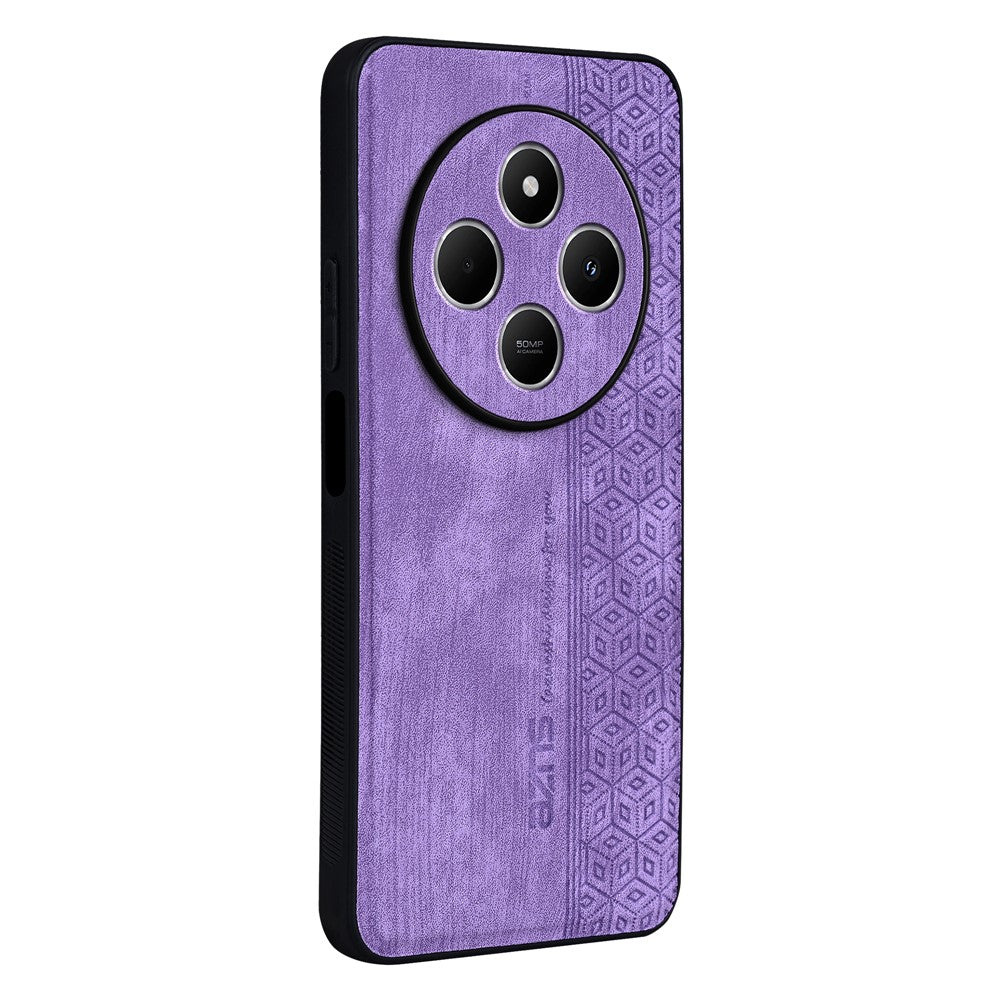 AZNS For Xiaomi Poco C75 4G / Redmi 14R 5G / 14C 4G Case Protective PU Leather Covered TPU Phone Shell