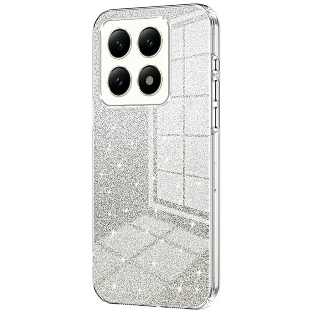 For Xiaomi 14T Case Electroplating Gradient Glitter TPU Phone Cover