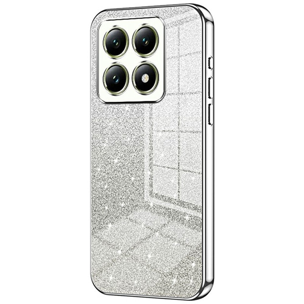 For Xiaomi 14T Case Electroplating Gradient Glitter TPU Phone Cover