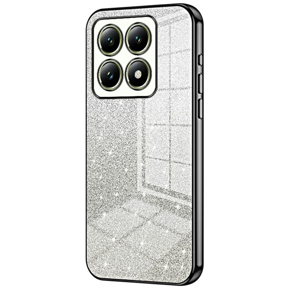For Xiaomi 14T Case Electroplating Gradient Glitter TPU Phone Cover