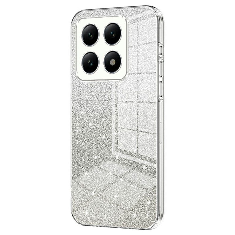 For Xiaomi 14T Pro Case Electroplating Gradient Glitter TPU Phone Cover
