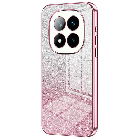 Xiaomi Redmi Note 14 Pro+ 5G Handyhülle – aus galvanisiertem, glitzerndem TPU mit Farbverlauf