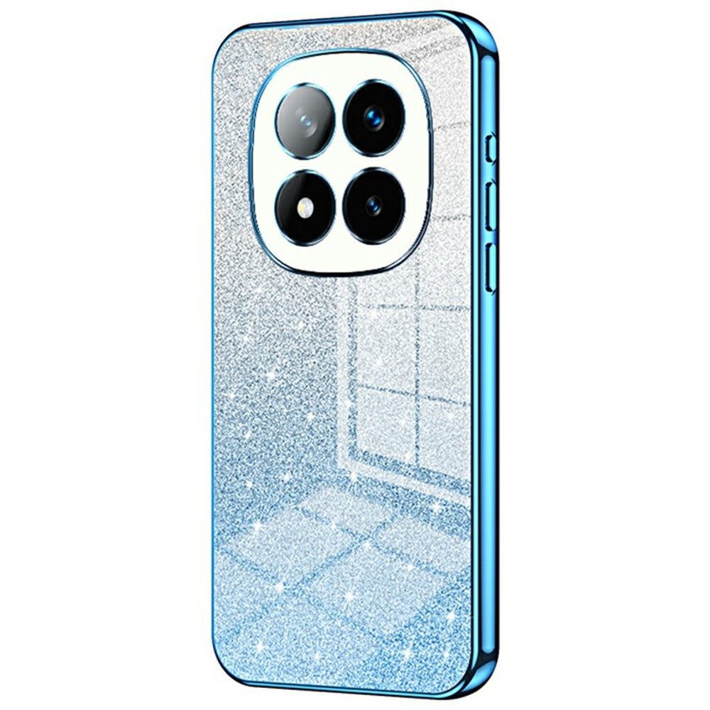 For Xiaomi Redmi Note 14 Pro+ 5G Case Electroplating Gradient Glitter TPU Phone Cover
