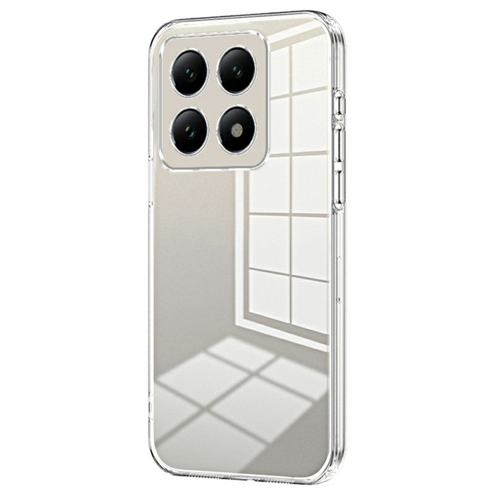 For Xiaomi 14T Pro Case Electroplating Frame Soft TPU Phone Cover