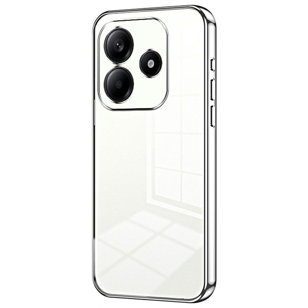 For Xiaomi Redmi Note 14 5G Case Electroplating Frame Soft TPU Phone Cover