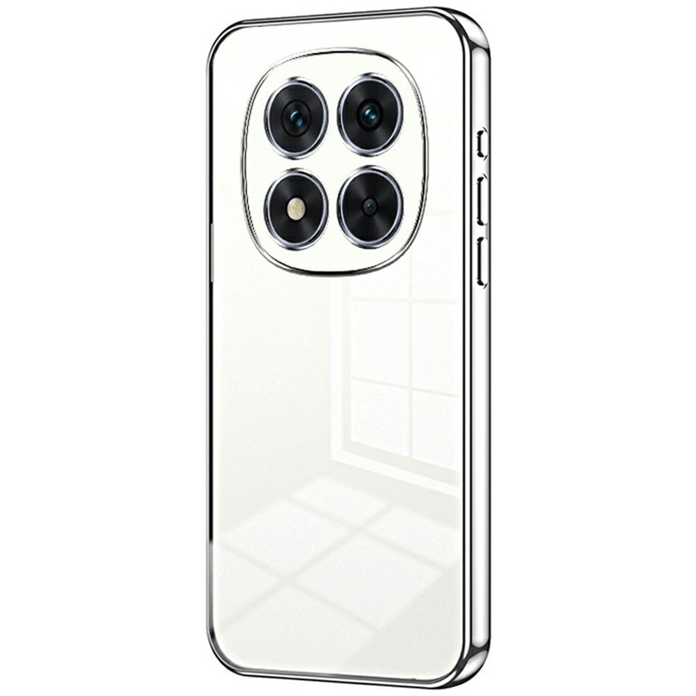 For Xiaomi Redmi Note 14 Pro 5G / Poco X7 5G Case Electroplating Frame Soft TPU Phone Cover