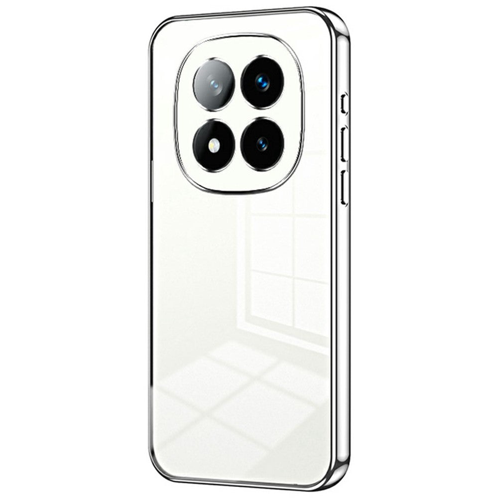 For Xiaomi Redmi Note 14 Pro+ 5G Case Electroplating Frame Soft TPU Phone Cover