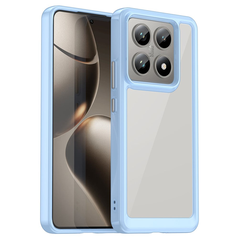 For Xiaomi 14T / 14T Pro Case TPU +Acrylic Protective Clear Phone Cover