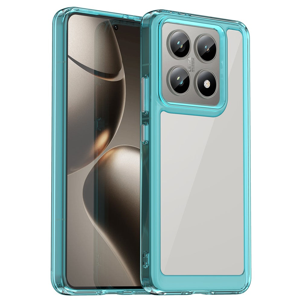 For Xiaomi 14T / 14T Pro Case TPU +Acrylic Protective Clear Phone Cover