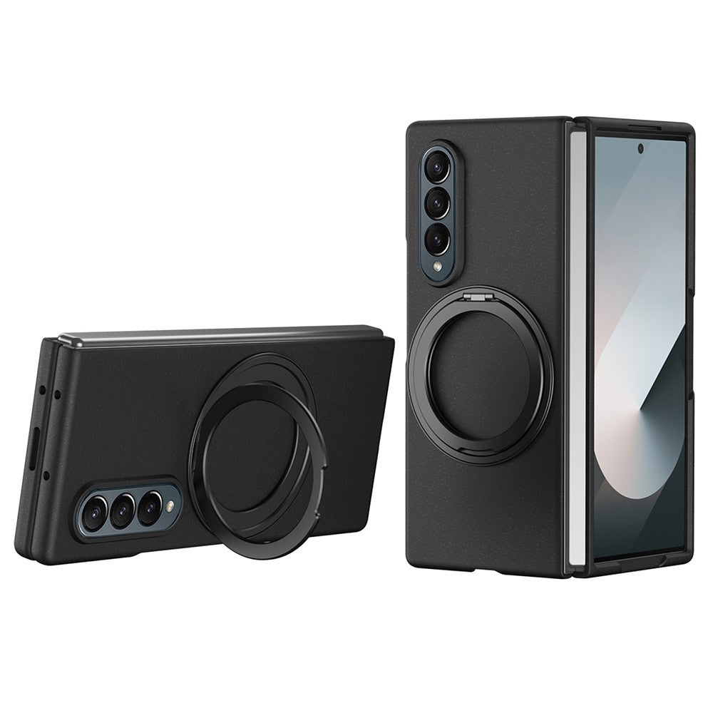 Galaxy Z Fold3 5G Magnetische Hülle – Mit Ringständer & Glasfilm