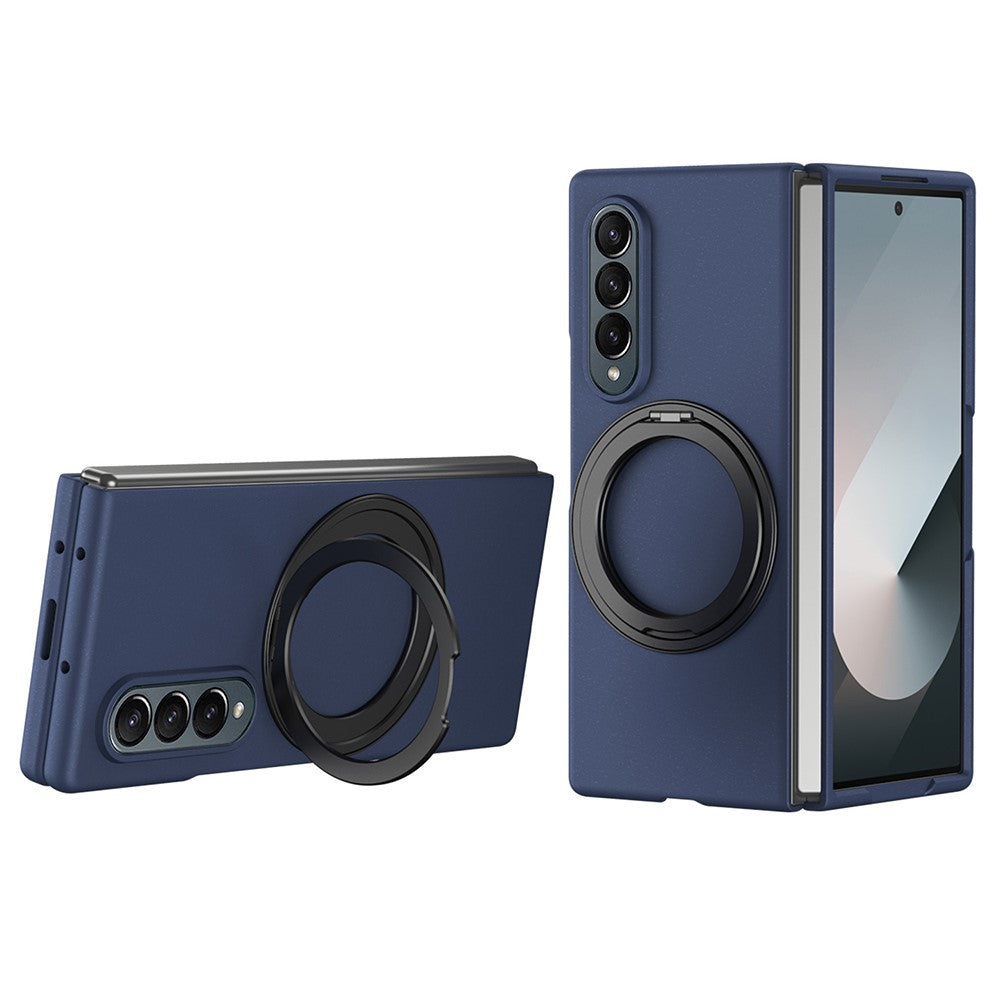 Galaxy Z Fold3 5G Magnetische Hülle – Mit Ringständer & Glasfilm