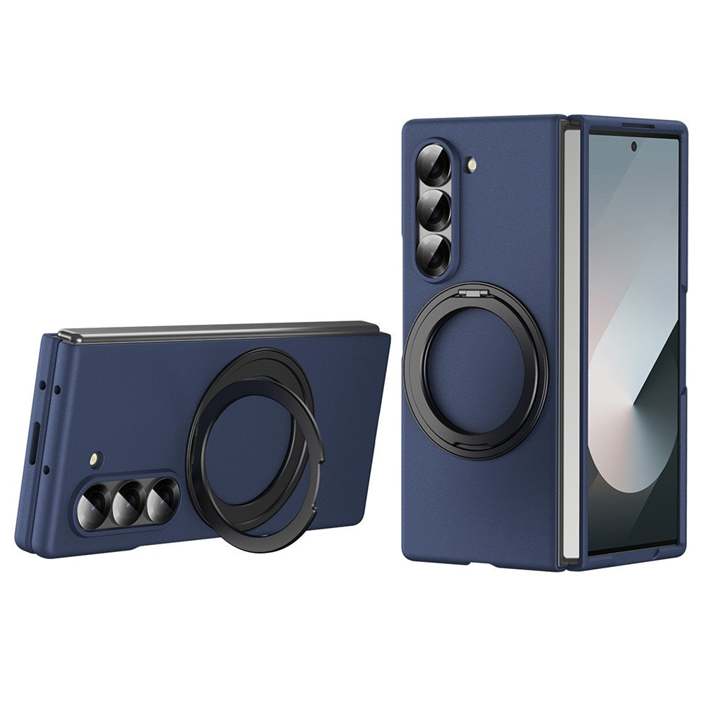 Galaxy Z Fold5 5G Magnetische Hülle – Mit Ringständer & Glasfilm