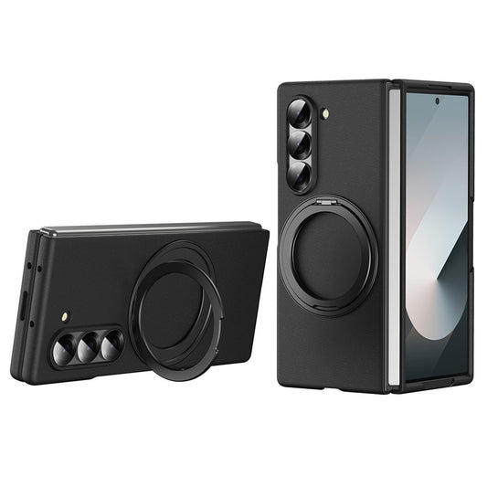 Galaxy Z Fold6 5G Magnetische Hülle – Mit Ringständer & Glasfilm