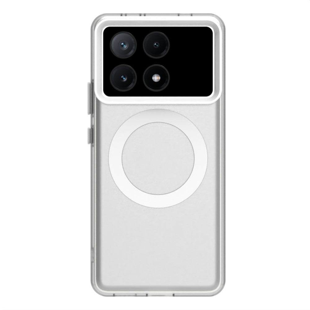 Candy Series For Xiaomi Poco X6 Pro 5G / Redmi K70E 5G Magnetic Case PC+TPU+PET Anti-Drop Phone Cover