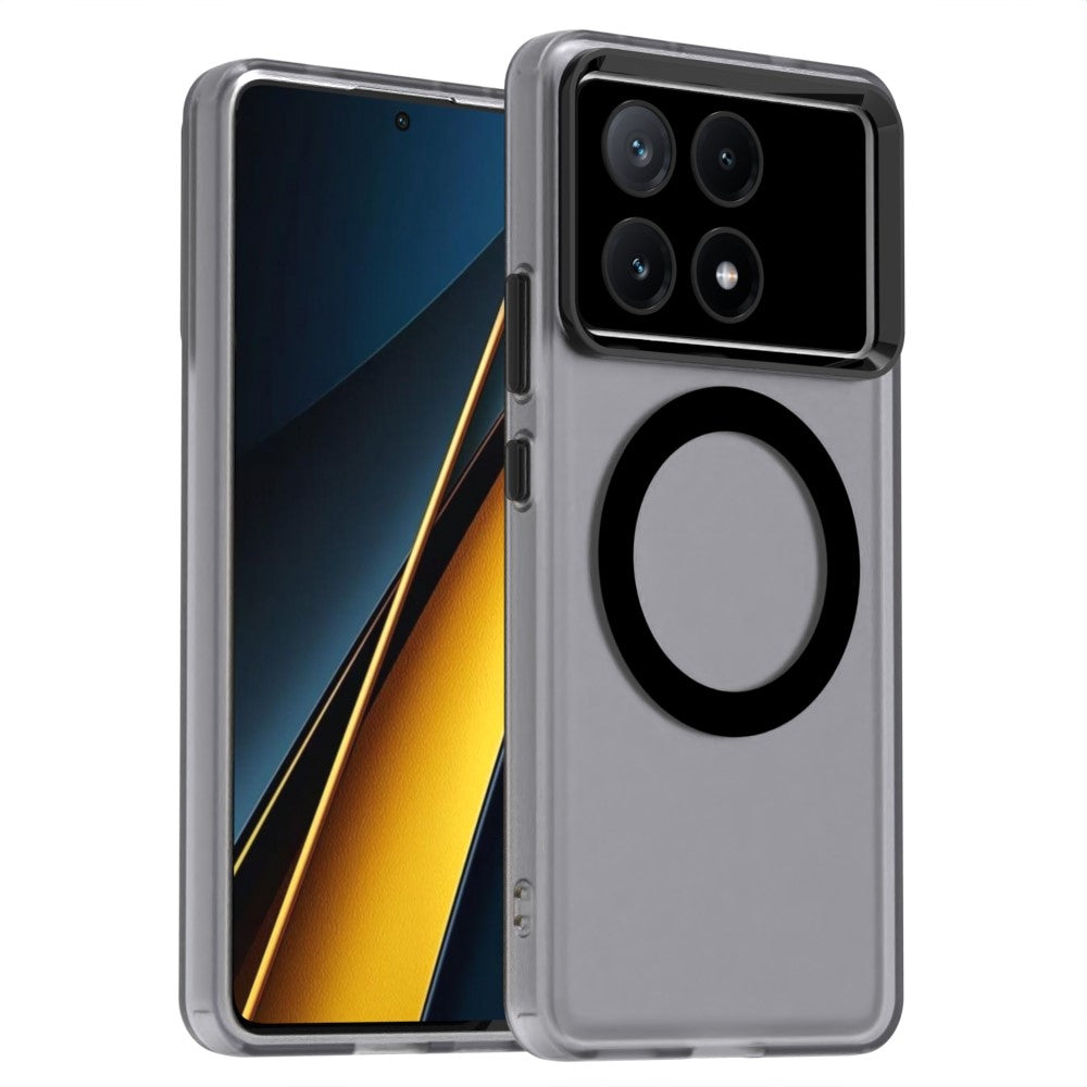 Candy Series For Xiaomi Poco X6 Pro 5G / Redmi K70E 5G Magnetic Case PC+TPU+PET Anti-Drop Phone Cover