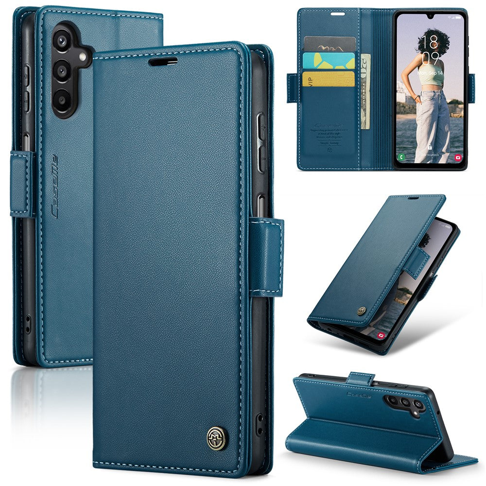Galaxy A16 5G/4G Glänzende Wallet-Hülle – RFID-Schutz & Ständer