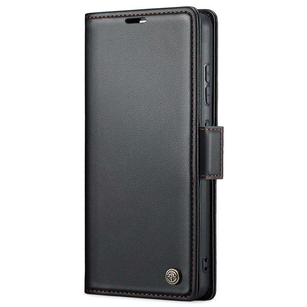 Galaxy S24 FE Glänzende Wallet-Hülle – RFID-Schutz & Ständer