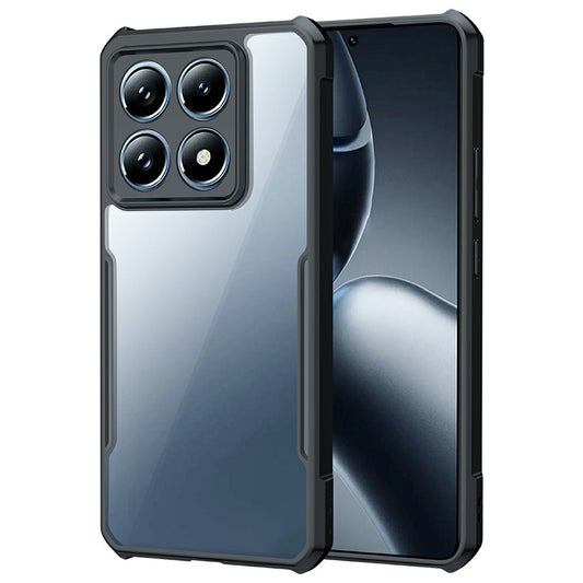 Xiaomi 14T Pro Handyhülle – XUNDD aus sturzsicherem TPU + transparente Rückseite aus Acryl