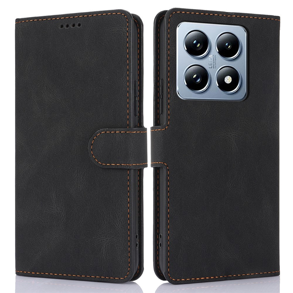 For Xiaomi 14T Case PU Leather Phone Cover with Wallet Stand View