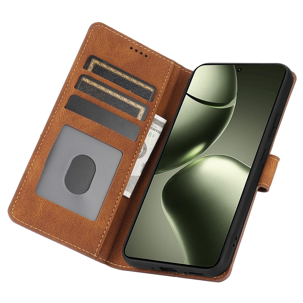 For Xiaomi 14T Pro Case PU Leather Phone Cover with Wallet Stand View