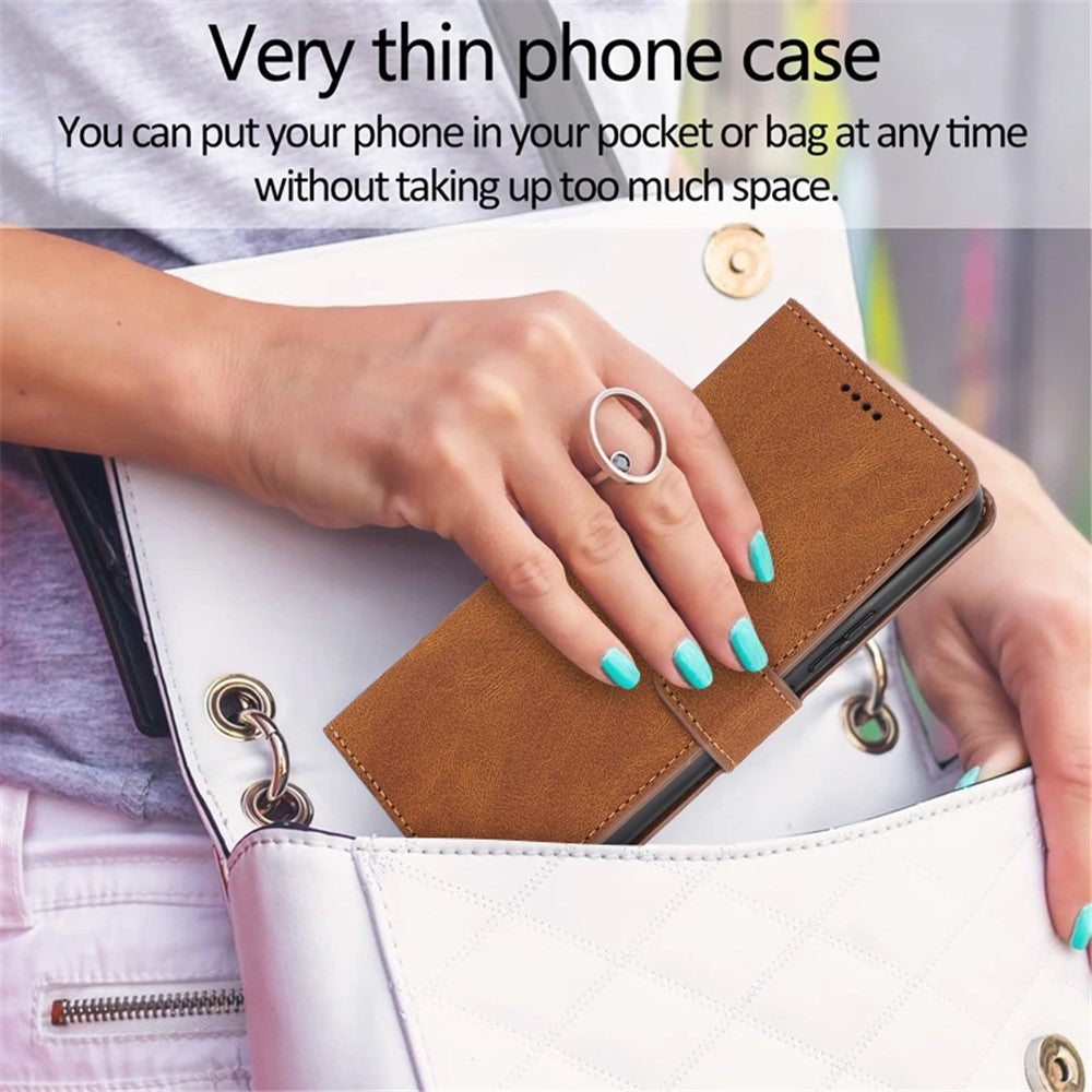 For Xiaomi 14T Pro Case PU Leather Phone Cover with Wallet Stand View