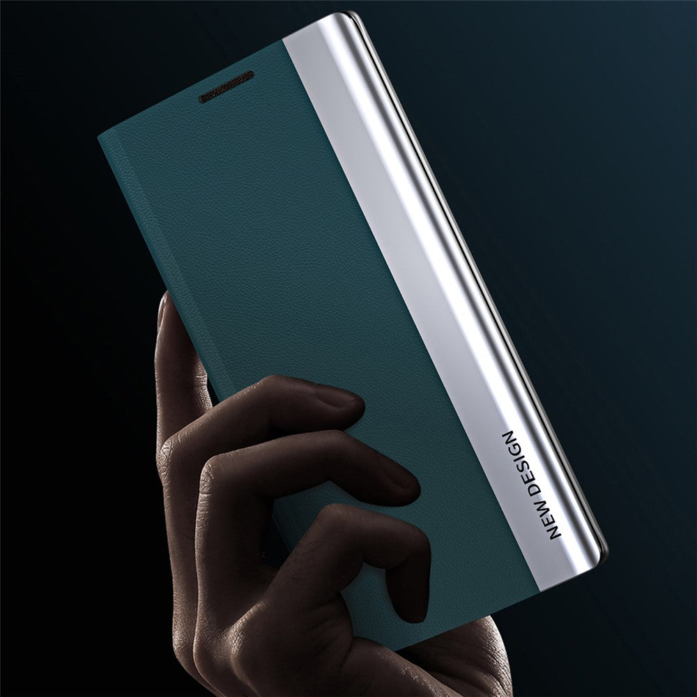 Galaxy S24 FE Klappbare Hülle – elegant, stoßfest, mit Ständer & galvanisierter Oberfläche