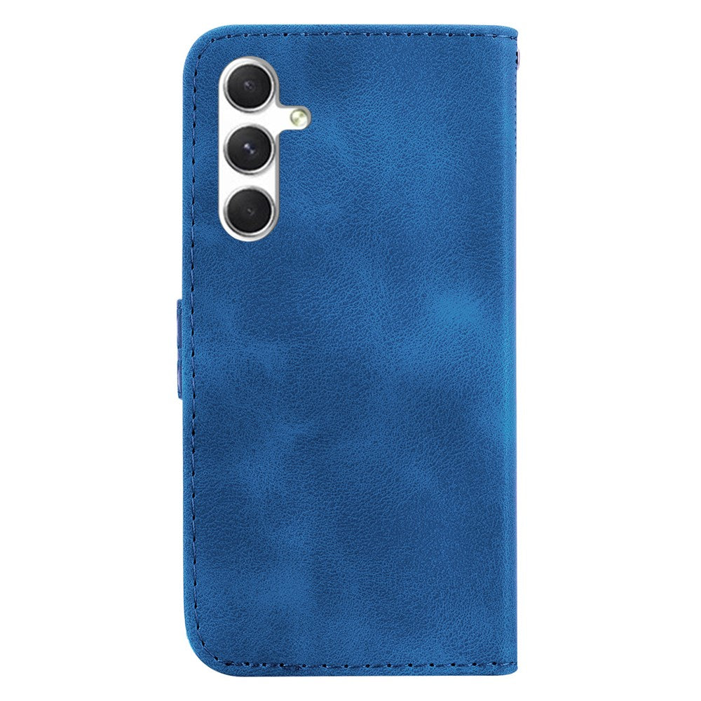 Galaxy S25 Leder-Wallet-Hülle – Mit Prägung & Ständer